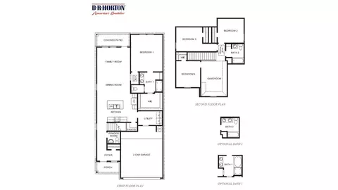 Floorplan - 3631 Koop Loop Ct, Fulshear, TX 77441 photo 1 of 1
