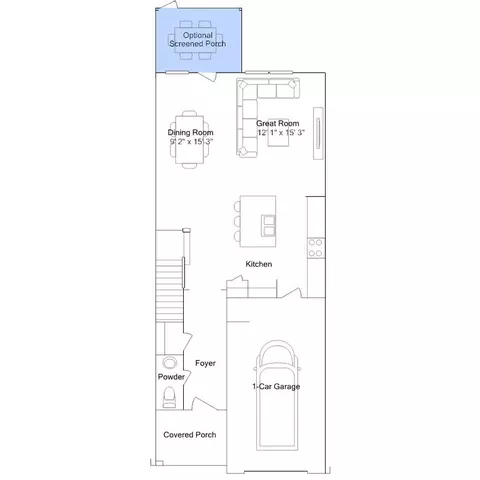 Floorplan - 1404 Copper John Rd, Wake Forest, NC 27587 photo 1 of 1