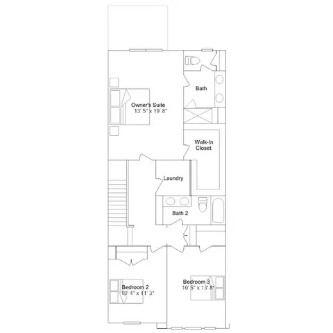 Floorplan - 1404 Copper John Rd, Wake Forest, NC 27587 photo 2 of 2