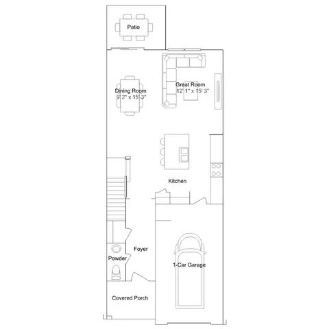 Floorplan - 1404 Copper John Rd, Wake Forest, NC 27587 photo 1 of 2