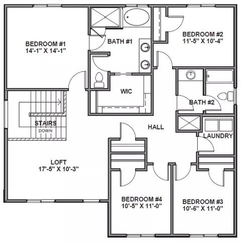 Floorplan - 718 N 1600 E, Salem, UT 84653 photo 2 of 2