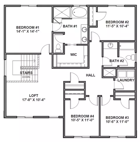 Floorplan - 718 N 1600 E, Salem, UT 84653 photo 2 of 3