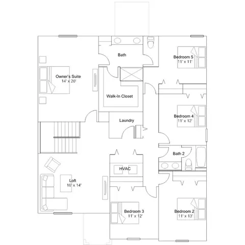Floorplan - 13627 Sunset Sapphire Ct, Parrish, FL 34219 photo 2 of 2