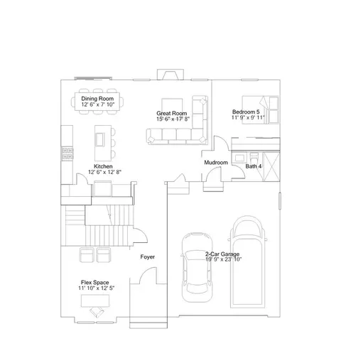 Floorplan - 133 Hammersmith Way, Bear, DE 19701 photo 1 of 5