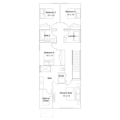 Floorplan - 10166 Gladesong Ln, Riverview, FL 33578 photo 2 of 2