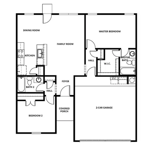 Floorplan - 16004 Tassel Br, Lytle, TX 78052 photo 1 of 1