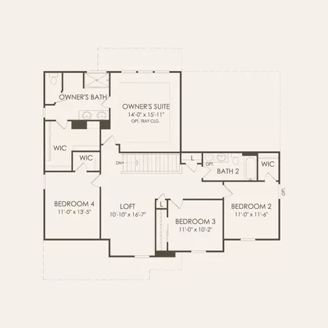 Floorplan - 12823 S Vicarage Dr, Plainfield, IL 60585 photo 2 of 3