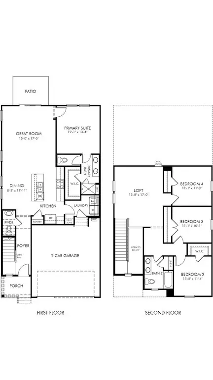 Floorplan - 2638 Celestial Dr, Newton, NC 28658 photo 1 of 1