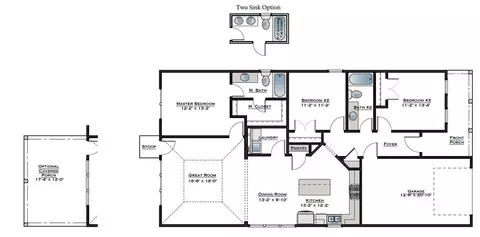 Floorplan - 1004 Crossing Ct E, Valley, AL 36854 photo 1 of 1