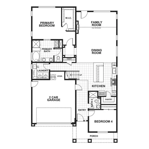 Floorplan - 697 W Cliff St, Oakley, CA 94561 photo 1 of 2