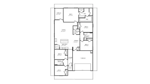 Floorplan - 3776 Deltona Blvd, Chipley, FL 32428 photo 1 of 1