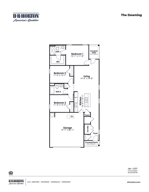 Floorplan - 1003 St Martin St, Georgetown, SC 29440 photo 1 of 1