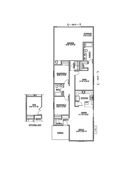 Floorplan - Strong Road, Spokane, WA 99208 photo 1 of 1