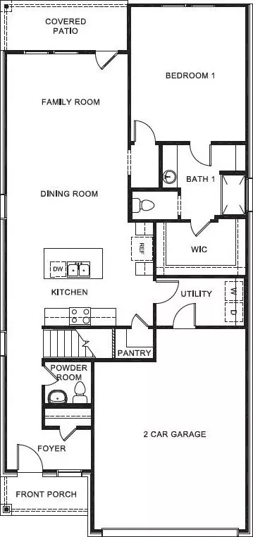Floorplan - 136 Springhill North Rd, Boyd, TX 76023 photo 1 of 2