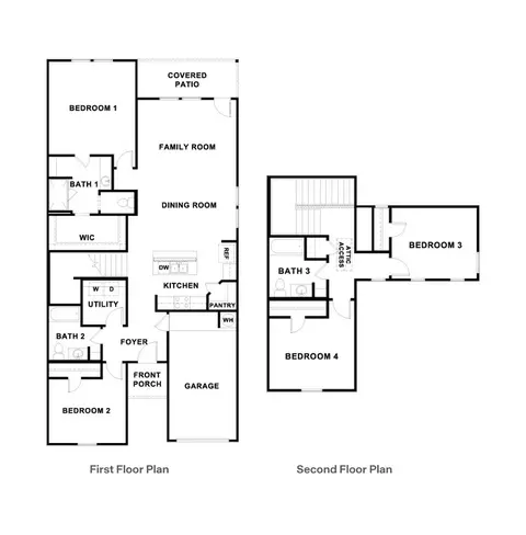 Floorplan - 1122 Celosia Loop, Kyle, TX 78640 photo 1 of 1