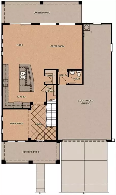 Floorplan - 4260 E Jones St, Gilbert, AZ 85296 photo 1 of 1