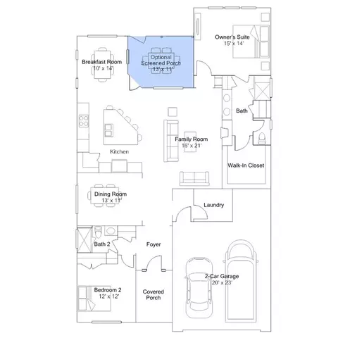 Floorplan - 5461 Redbud Rd, Lancaster, SC 29720 photo 3 of 3