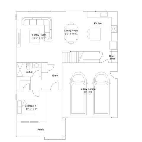 Floorplan - 7727 Levant Pl, Tracy, CA 95377 photo 1 of 2