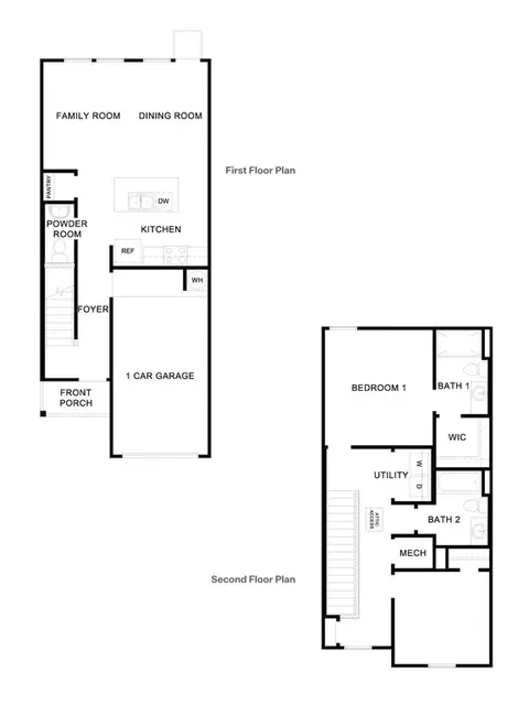 Floorplan - 336 Bollinger Blvd, Maxwell, TX 78656 photo 1 of 1