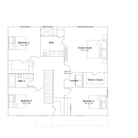 Floorplan - 345 Danforth Dr, Oswego, IL 60543 photo 3 of 5
