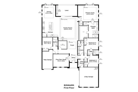 Floorplan - 8308 Golden Beach Ct, Parrish, FL 34219 photo 1 of 3