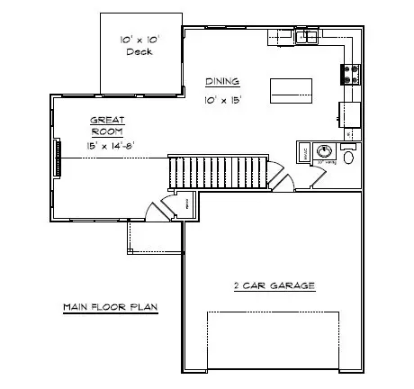 Floorplan - White Oak Ln, Granger, IA 50109 photo 1 of 2