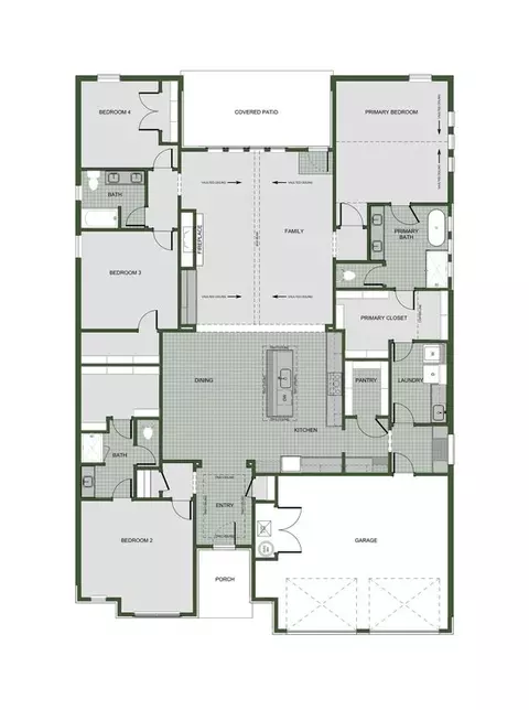 Floorplan - 1130 Meryton Pl, Centerton, AR 72719 photo 2 of 3