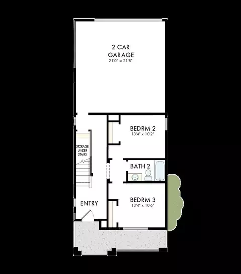 Floorplan - 3591 N Buchanan Ct, Aurora, CO 80019 photo 1 of 2