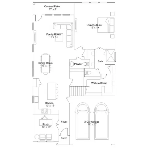 Floorplan - 3622 Compass Pointe Ct, Angleton, TX 77515 photo 1 of 2