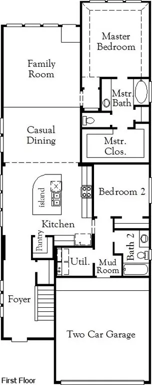 Floorplan - 3009 Hickory Haven Ln, Conroe, TX 77385 photo 1 of 2