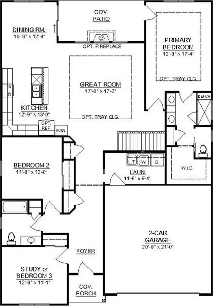 Floorplan - 200 Shyla Ct, Monroe, OH 45050 photo 1 of 2