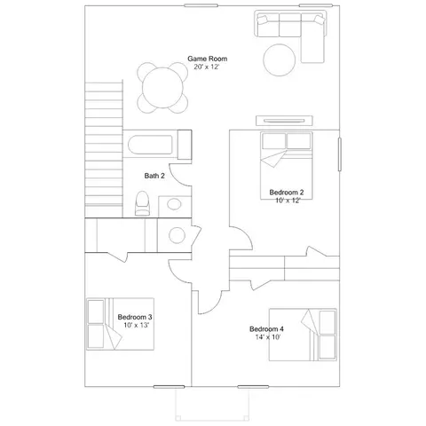 Floorplan - 138 Ketch Way, Kyle, TX 78640 photo 2 of 2
