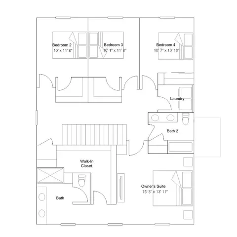 Floorplan - 3773 Wooden Way, Madera, CA 93636 photo 2 of 2