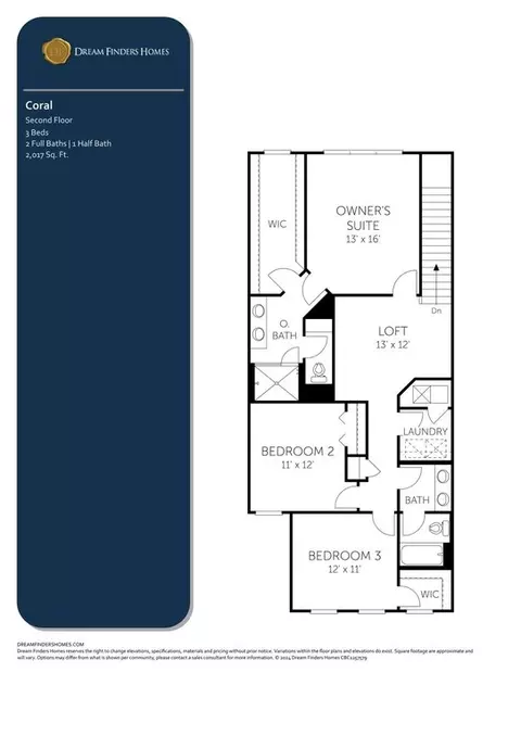 Floorplan - 182 Brook Forest Dr, Saint Augustine, FL 32092 photo 2 of 2
