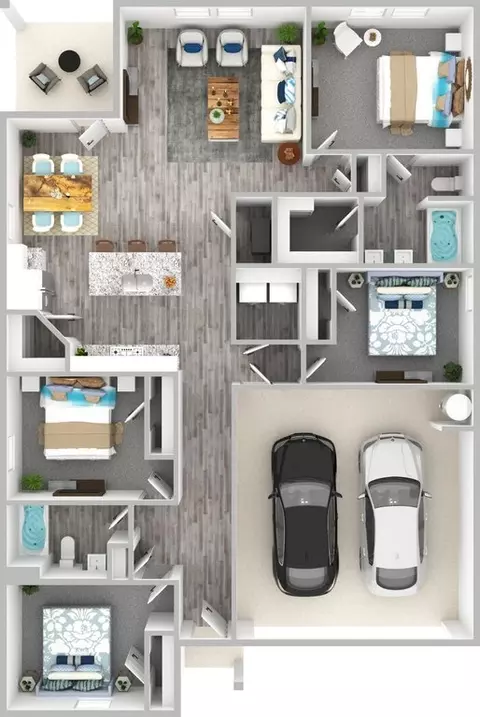 Floorplan - 5935 Belfast Bend Ct, Slidell, LA 70461 photo 1 of 1