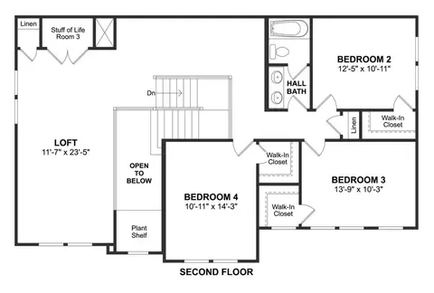 Floorplan - 2001 Trophy Dr, Heath, TX 75032 photo 2 of 2