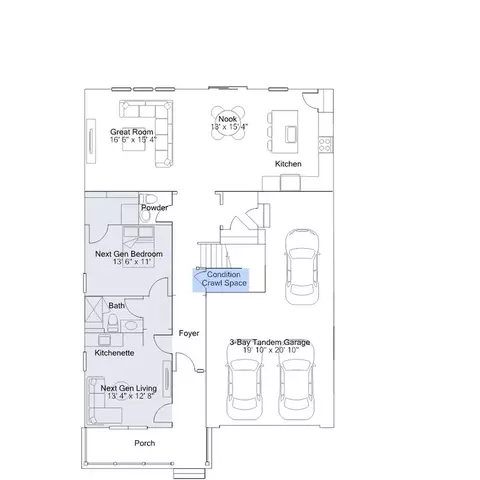 Floorplan - 24741 E Baltic Pl, Aurora, CO 80018 photo 3 of 5