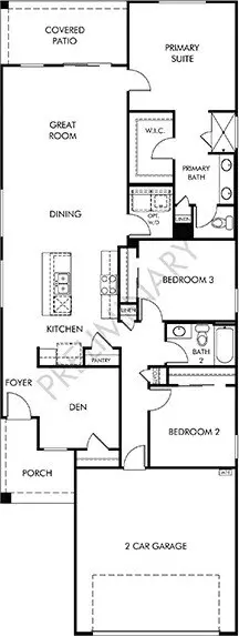 Floorplan - 12665 E Caden Dr, Vail, AZ 85641 photo 1 of 1