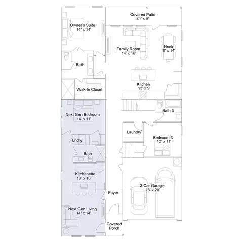 Floorplan - 3178 Mindfullness Dr, Clermont, FL 34714 photo 1 of 2