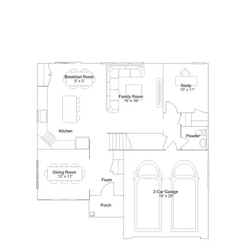 Floorplan - 17055 Gathering St, Boyds, MD 20841 photo 1 of 6