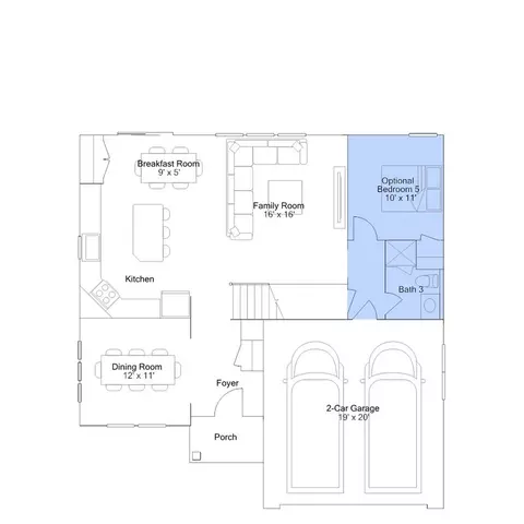 Floorplan - 17055 Gathering St, Boyds, MD 20841 photo 2 of 6