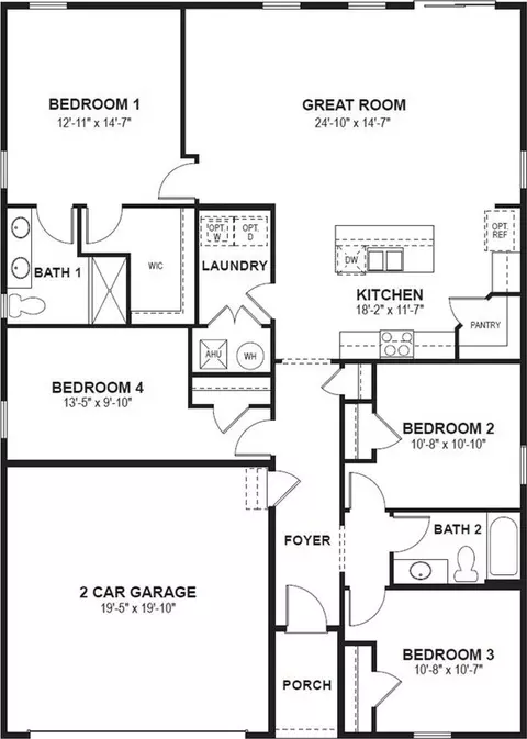 Floorplan - 1130 Albritton Ln, Salisbury, MD 21801 photo 1 of 1