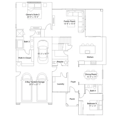 Floorplan - 3339 Layla Way, Tracy, CA 95377 photo 1 of 2