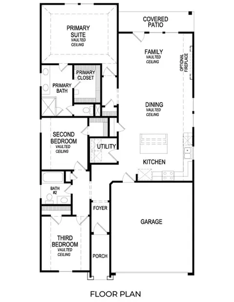 Floorplan - 1728 Willow Patch Dr, Krum, TX 76249 photo 1 of 1