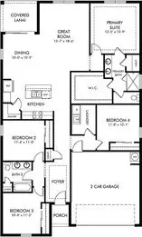 Floorplan - 13109 Shellmore Ave, Palmetto, FL 34221 photo 1 of 1