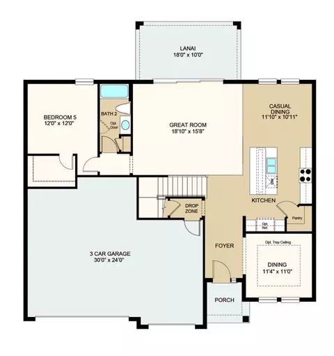 Floorplan - 86582 Oar Row N, Yulee, FL 32097 photo 1 of 4