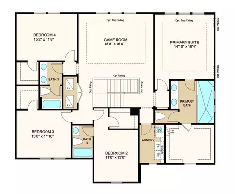 Floorplan - 86582 Oar Row N, Yulee, FL 32097 photo 3 of 4
