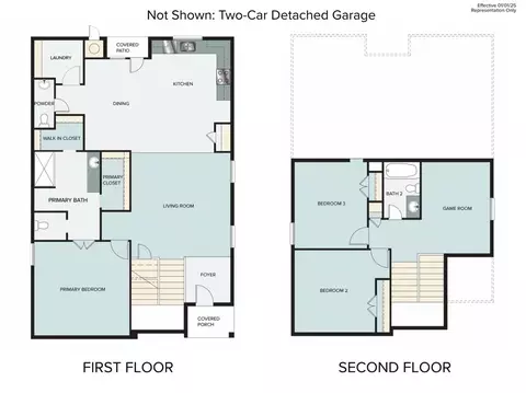 Floorplan - 182 Hortus Dr, Kyle, TX 78640 photo 1 of 1
