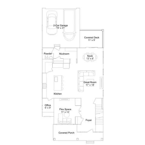 Floorplan - 17055 Gathering St, Boyds, MD 20841 photo 1 of 6