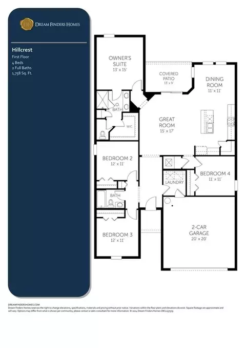 Floorplan - 235 Meredith Blvd, Winter Haven, FL 33881 photo 1 of 1
